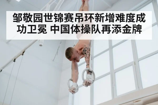 邹敬园世锦赛吊环新增难度成功卫冕 中国体操队再添金牌